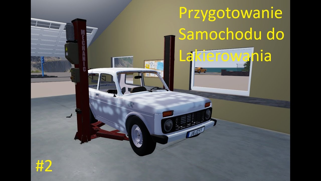 Przygotowanie Samochodu do Lakierowania My Garage #2