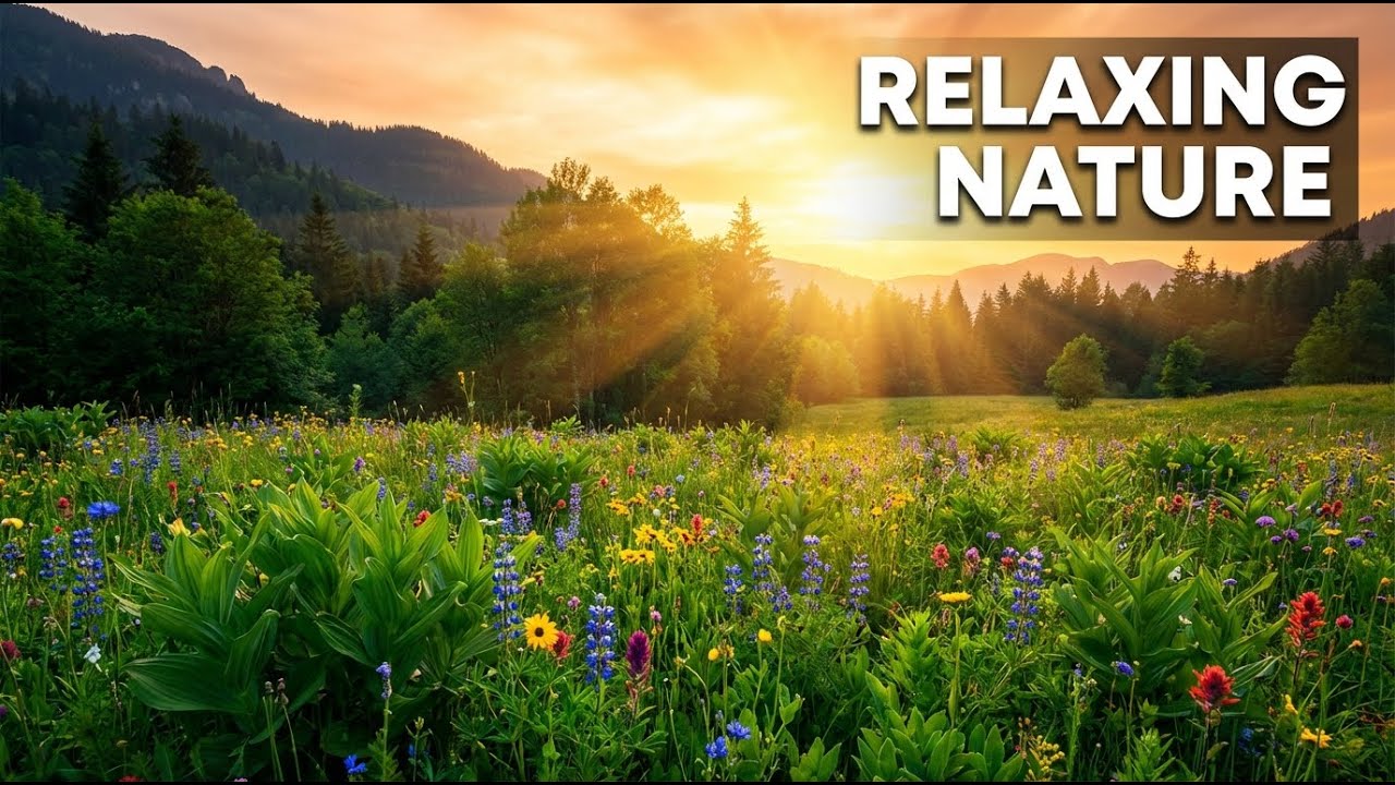 29 Minutes of Pure Relaxation | Beautiful Nature Scenery + Calm Sounds | Stress Relief & Sleep