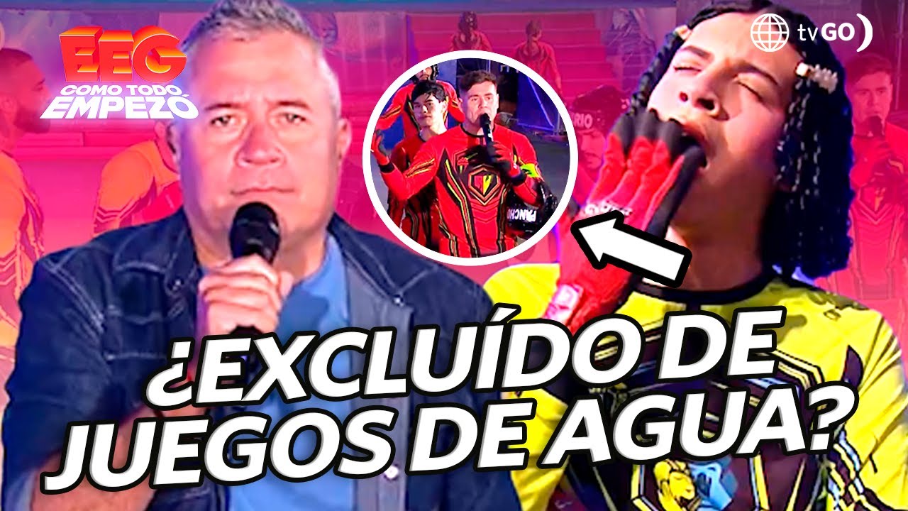 EEG Como Todo Empezó: ¿Valentino no quiere competir en juegos de agua?  (HOY)