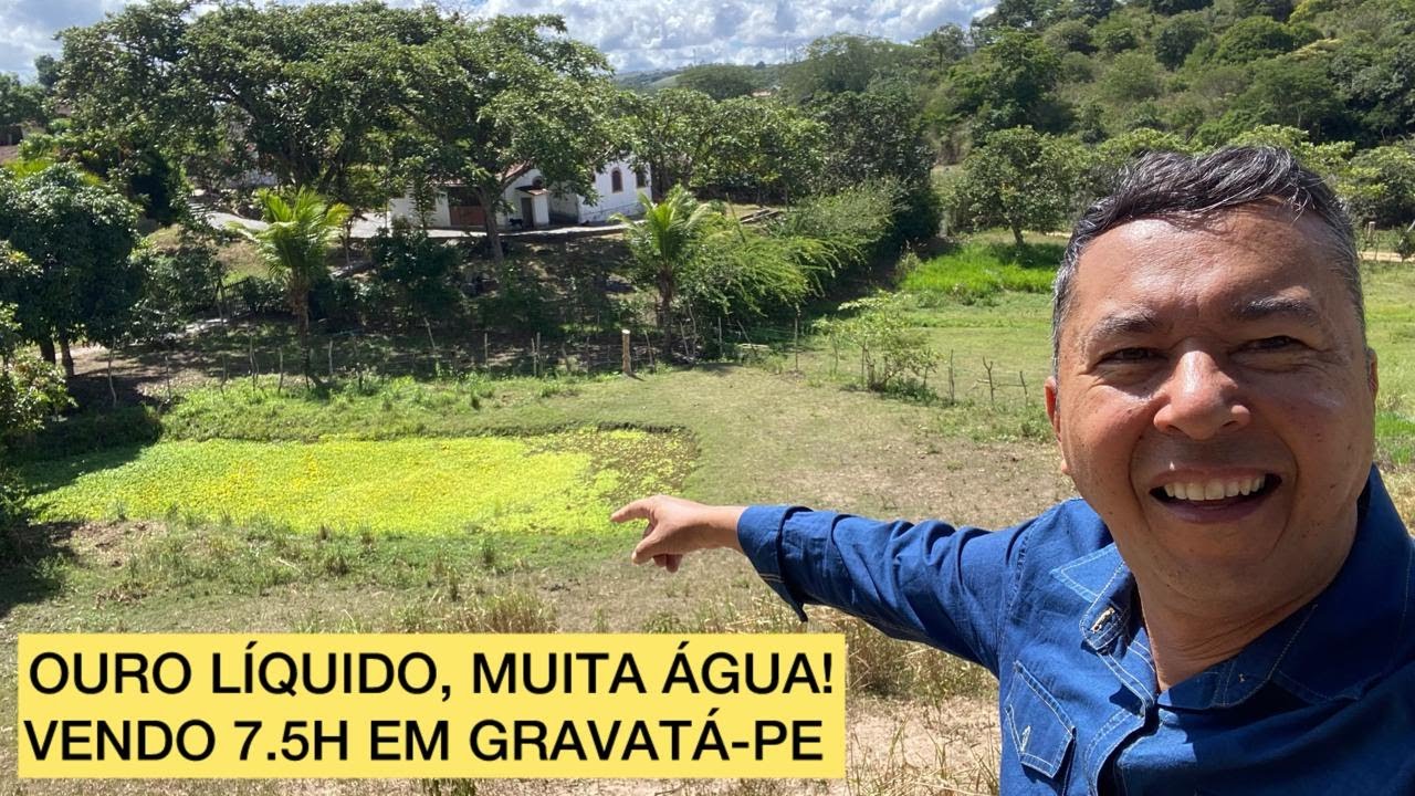 VENDO UM RANCHO COM ÁGUA EM ABUNDÂNCIA EM GRAVATÁ-PE