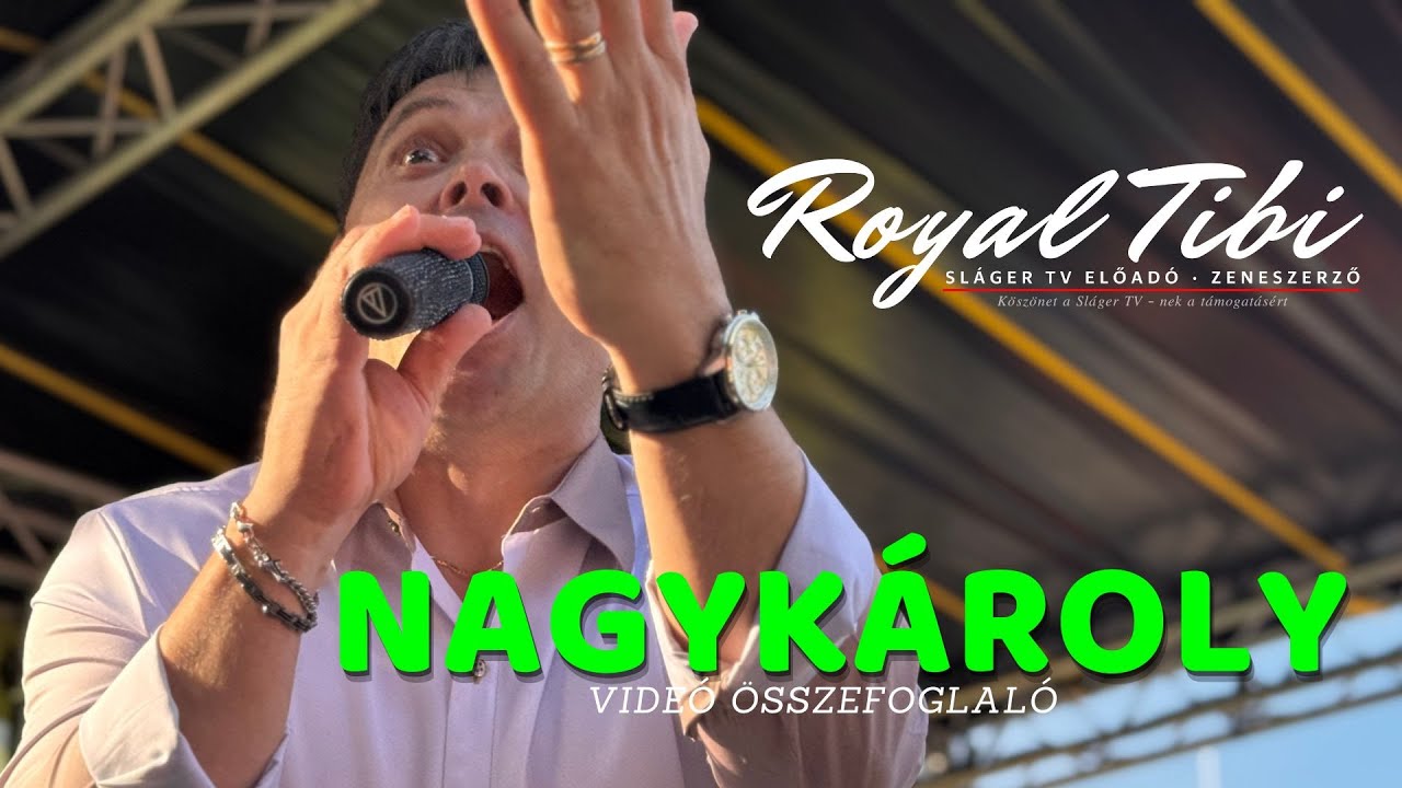 𝐑𝐨𝐲𝐚𝐥 𝐓𝐢𝐛𝐢 - Fellépés NAGYKÁROLY - LEADER Napok - fantasztikus közönség és nagyon jó hangulat!