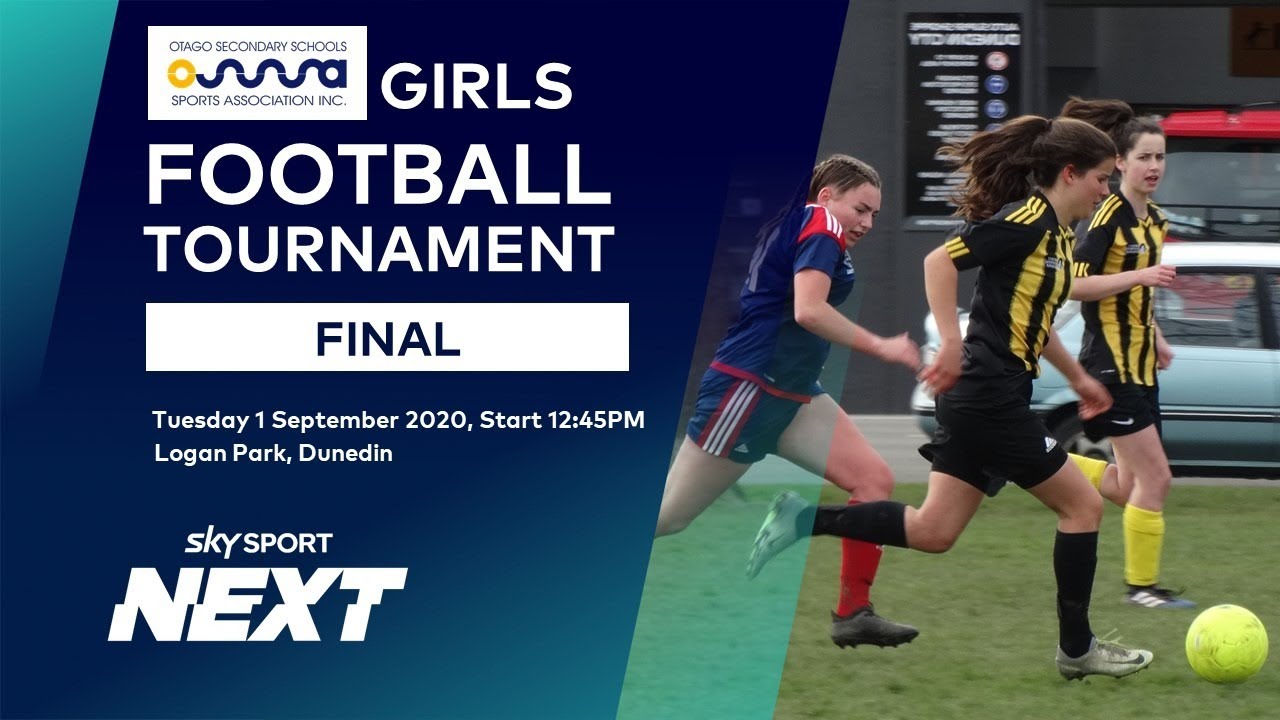 FINAL: Otago Girls v Columba | Sky Sport Next South Island Satellite Girls Football Tournament