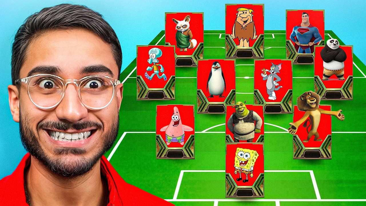 از هر کارتون = 1 بازیکن خفن🔥🐼