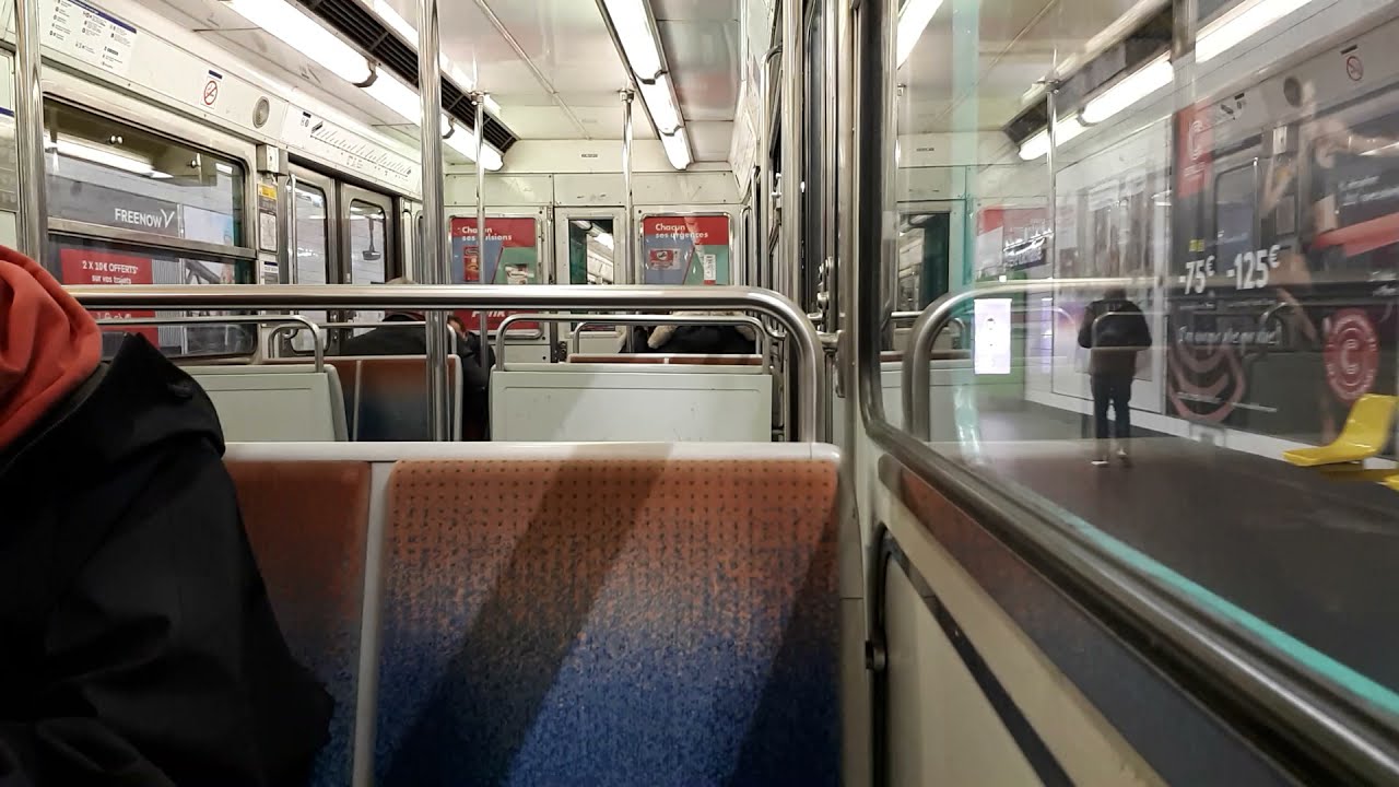 [Paris] Métro ligne 3 - MF67 ex-ligne 12 - Parmentier / Gambetta