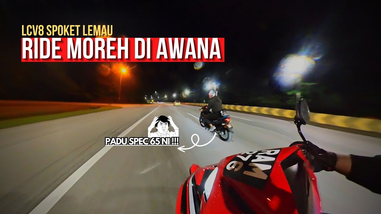 YAMAHA LCV8 TEST SPOKET 15/38 NAIK GENTING | CUCUK LCV7 SPEC 65 🔥🚀