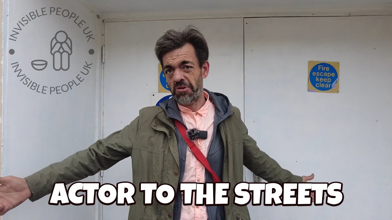 How Did an Actor End Up Homeless? Andrew's Determination for Success | Invisible People