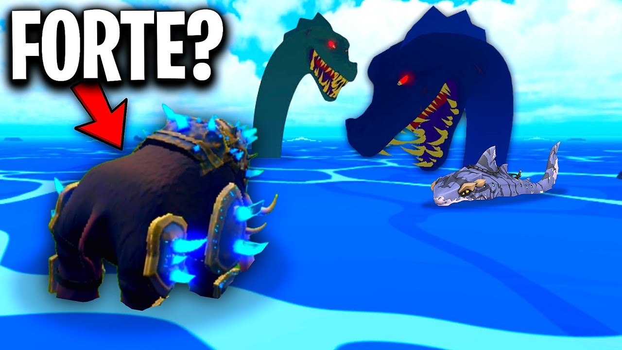 Mamute Ainda é FORTE Contra Monstros do Mar do Blox Fruits?