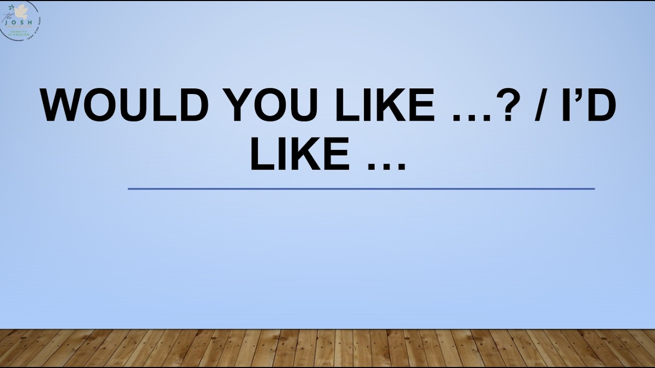 A1 English Grammar Lesson 21 | Would You Like…? / I’d Like… | Learn English with Aime