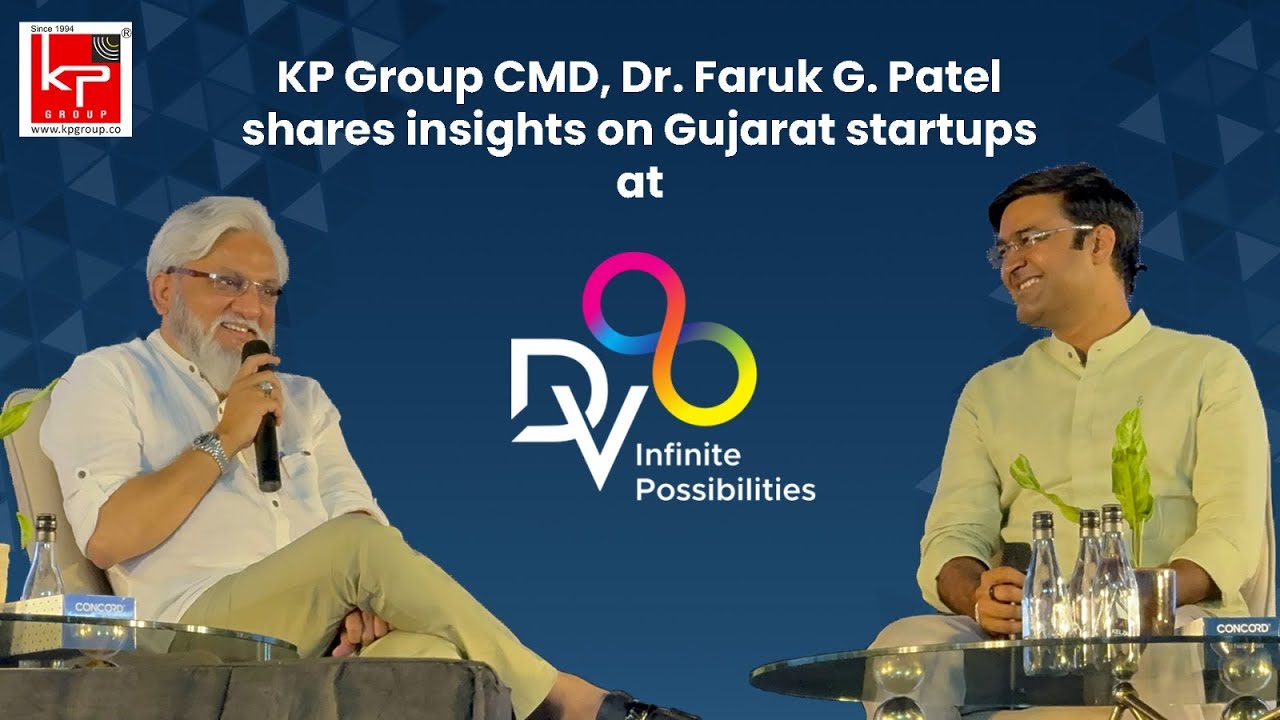 Dr. Faruk G. Patel | KP Group CMD at DV8 Event with Padma Shri Savji Dholakiaji | Dholakia Ventures