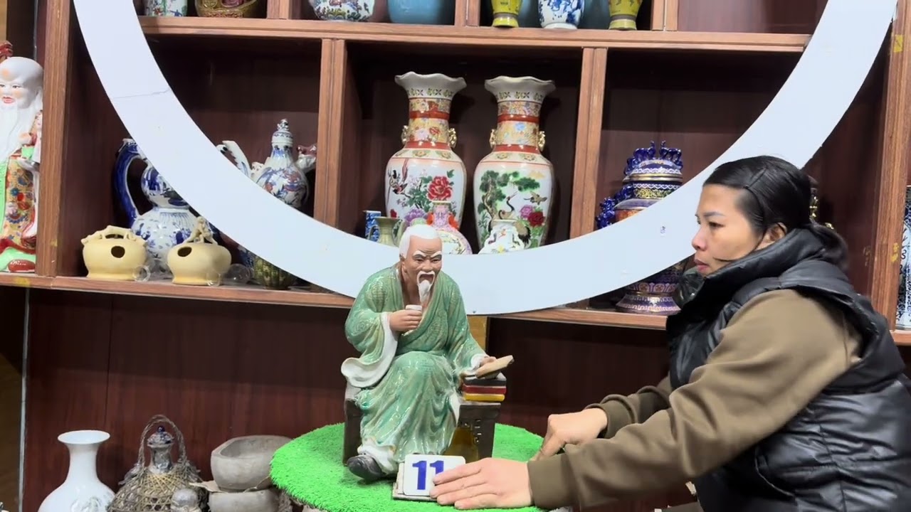 Clip804(12/2) giao lưu đồ gốm sứ các loại giá cả hợp lý bao Sip-đồ xưa cũ minh thủy