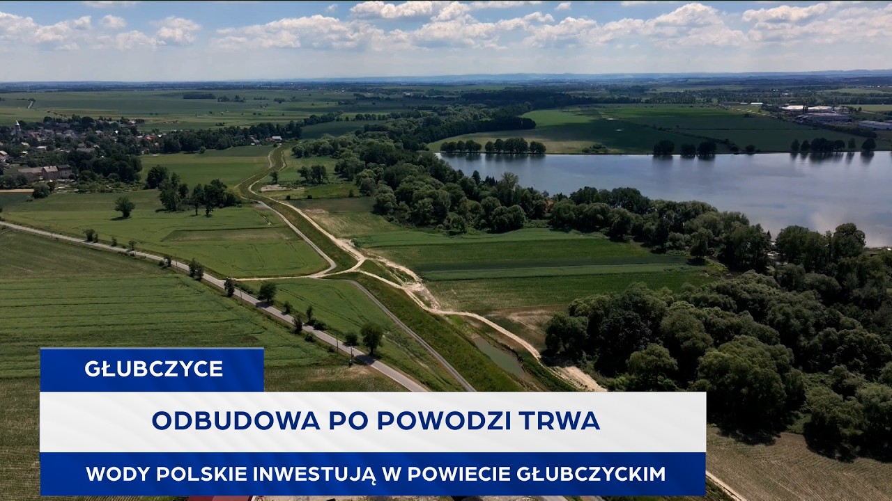 Odbudowa po powodzi trwa. Wody Polskie inwestują w powiecie głubczyckim