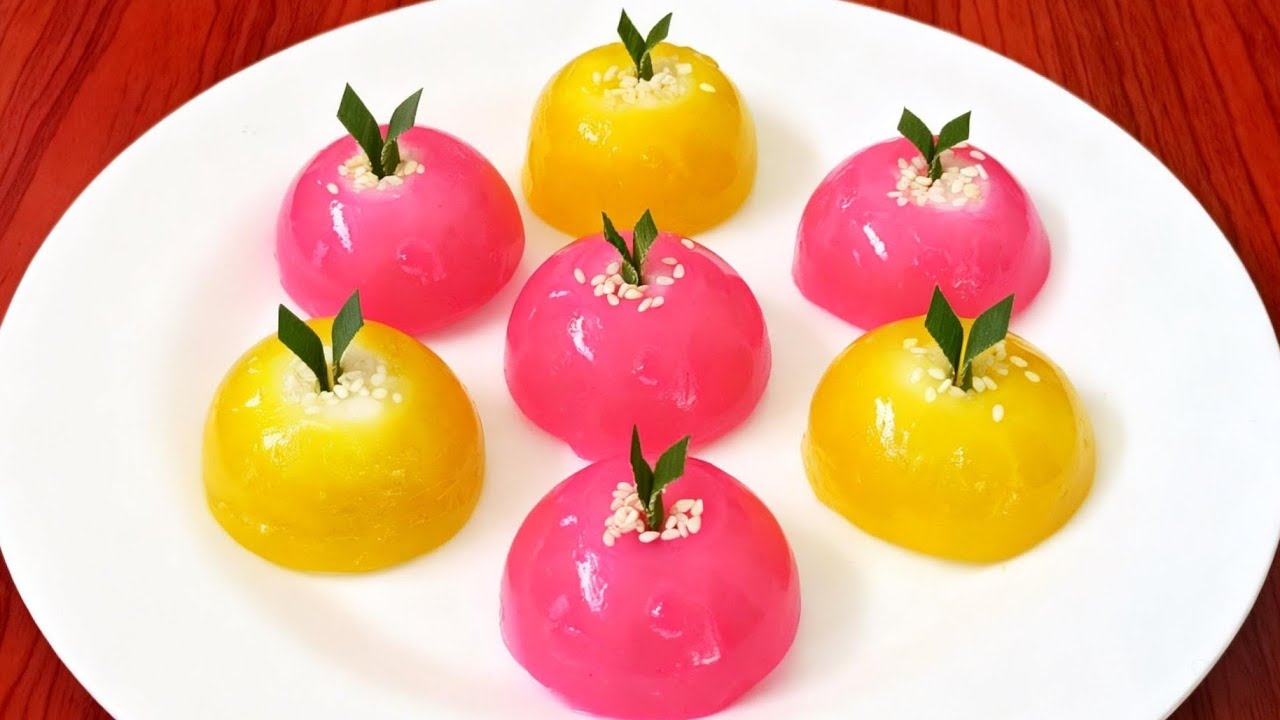 cuma di aduk jadi viral||Thailand dessert Leum Kleun|| ide takjil di bulan puasa