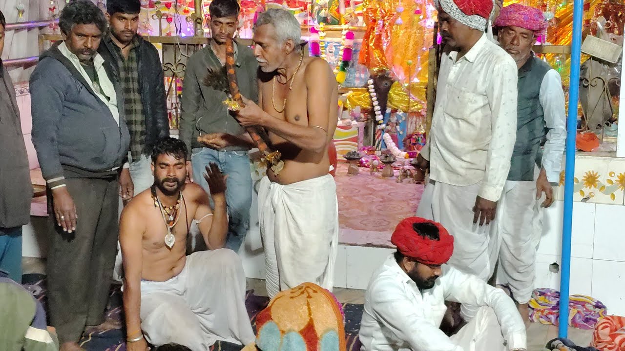 जीणा जीणा माके बाजा बाजे, बाजा पर दौड्यो आवाजें!!#bharat #khedarain #live 