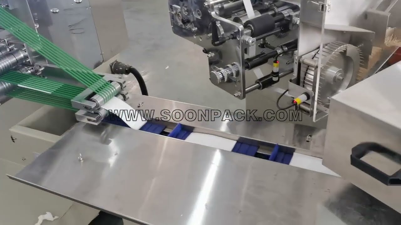 Cutlery packaging machine, fork, knife, spoon, toothpick packaging, to wrap disposable cutlery set