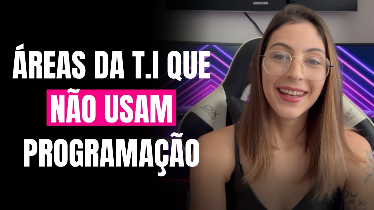 &Aacute;reas da t.i que n&atilde;o utilizam programa&ccedil;&atilde;o!