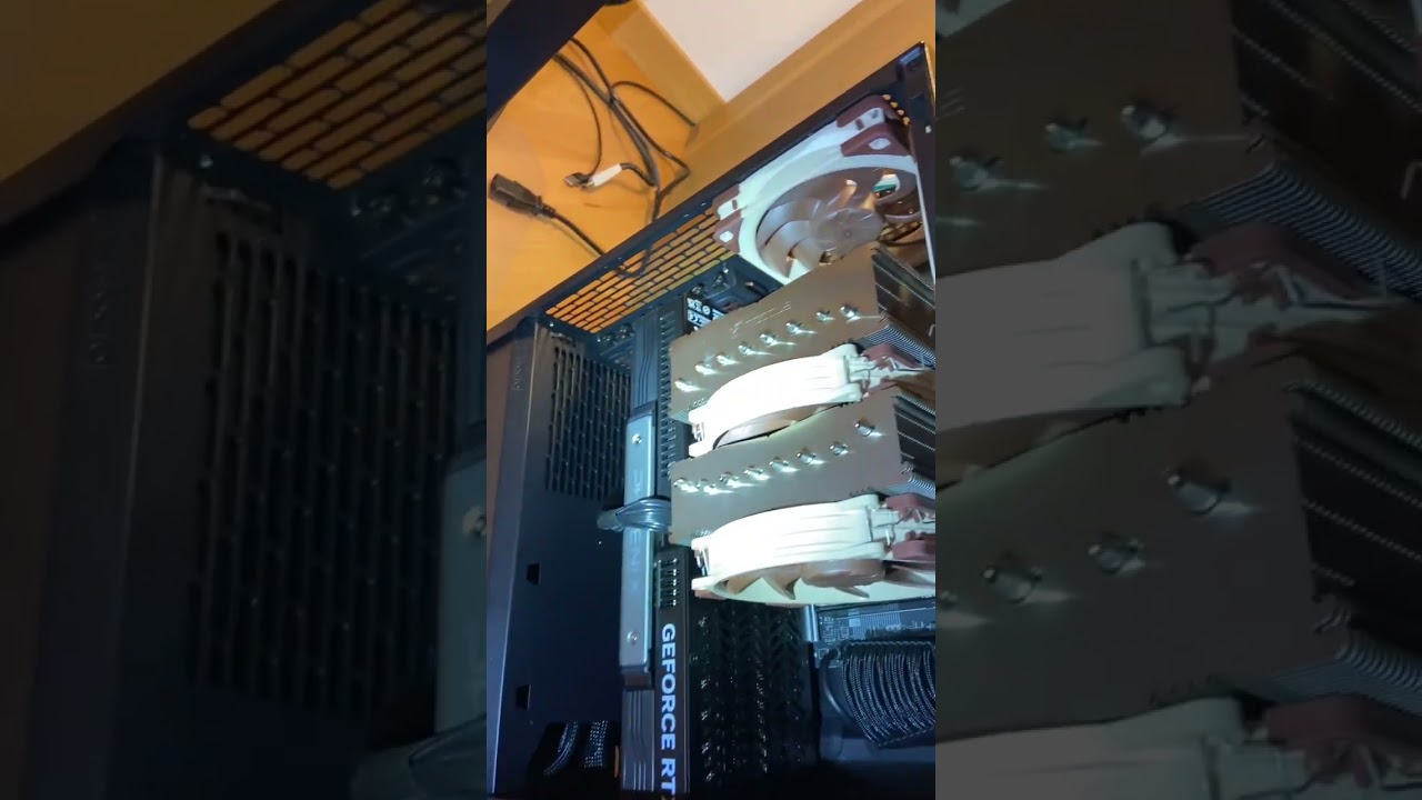 Fractal Noctua build rtx 5080 #pcgaming #rtx5080 #noctua #fractal #music