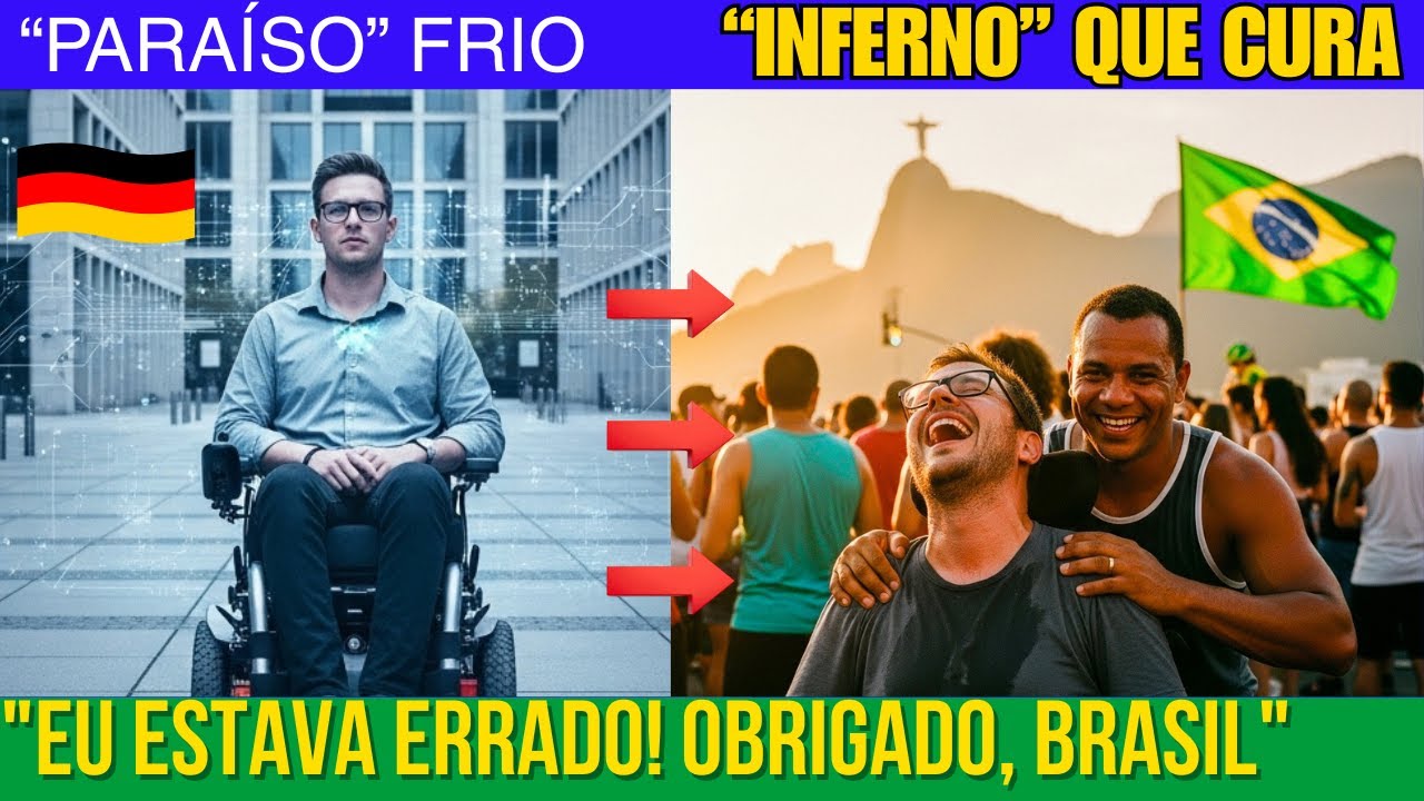 Ao chegar ao Brasil, um jovem alemão tem a maior surpresa da vida: Tudo diferente do imaginado!