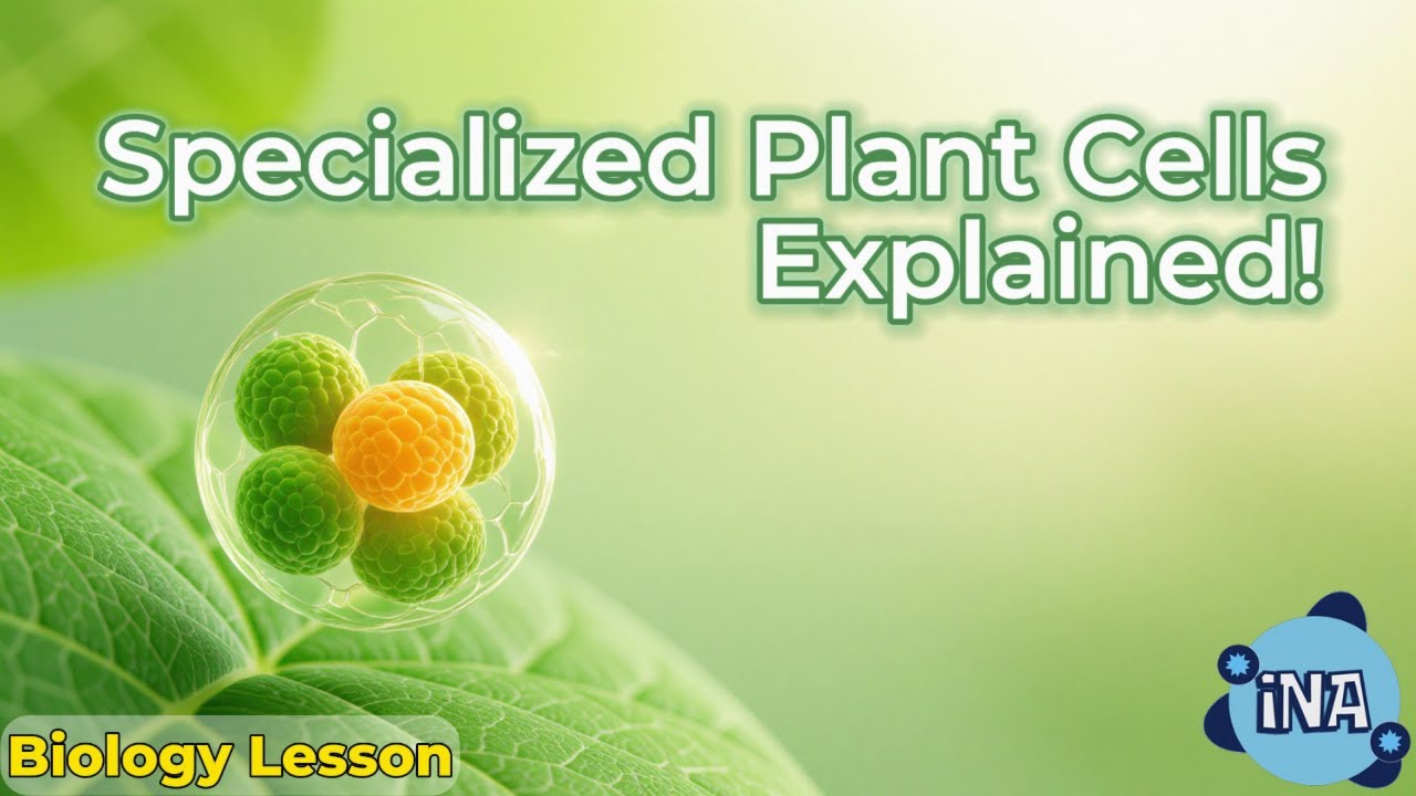 Discover the Secret Jobs Inside Plant Cells!