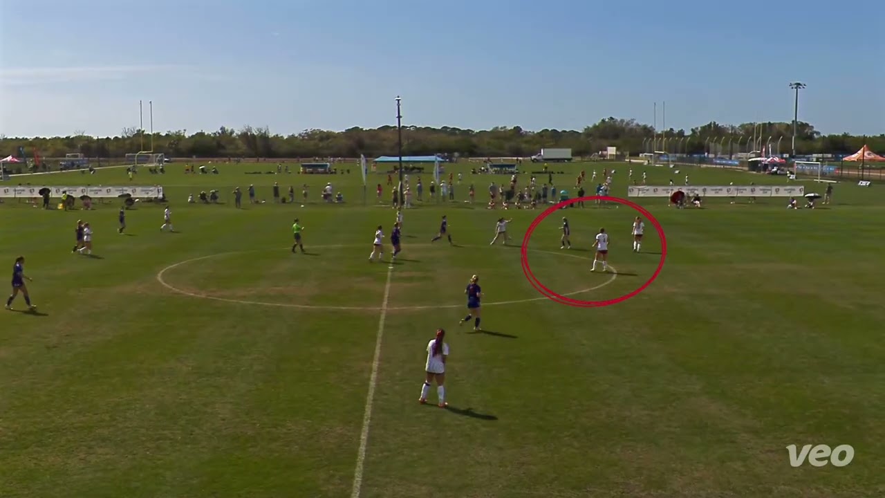CALLIE CHENFU C/O 2027 CENTER BACK - GA Champions Cup Highlights