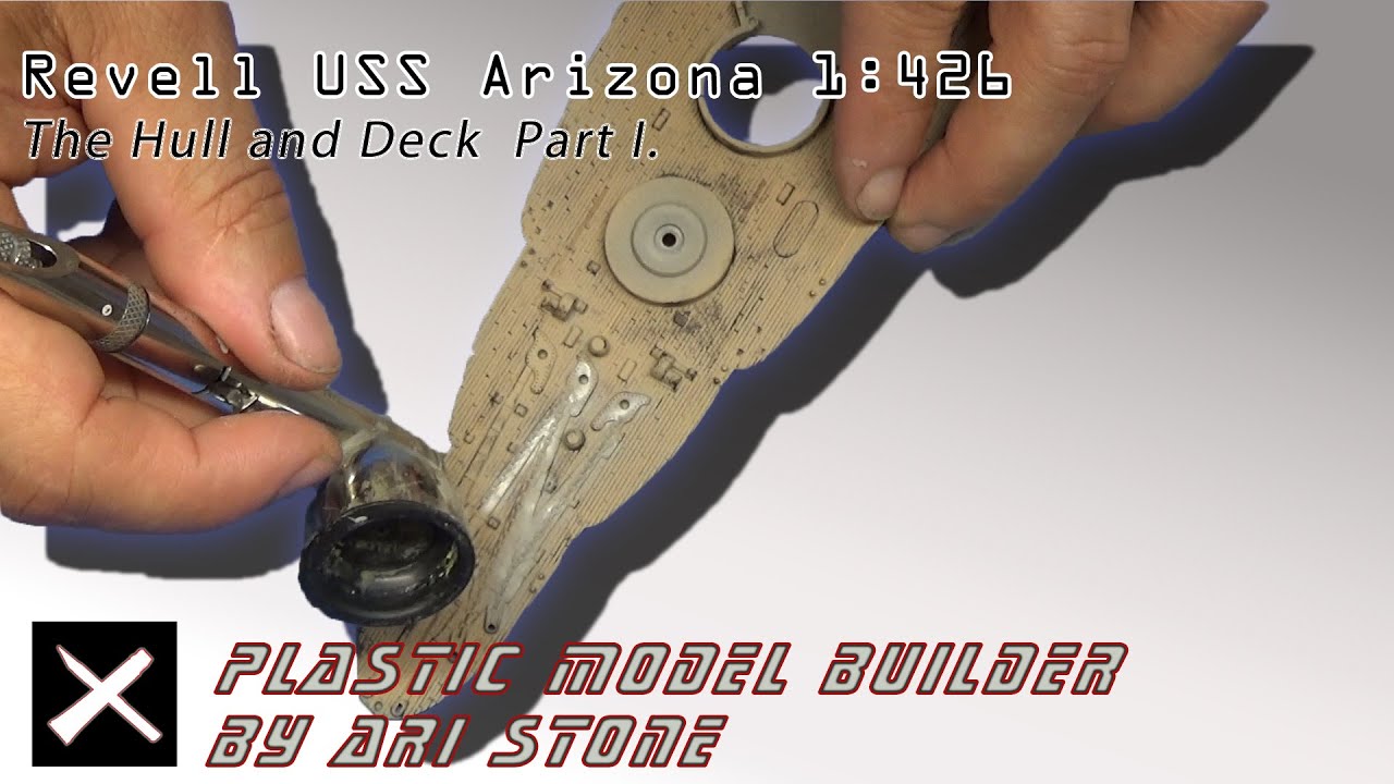 Revell USS Arizona 1:426 Part 1