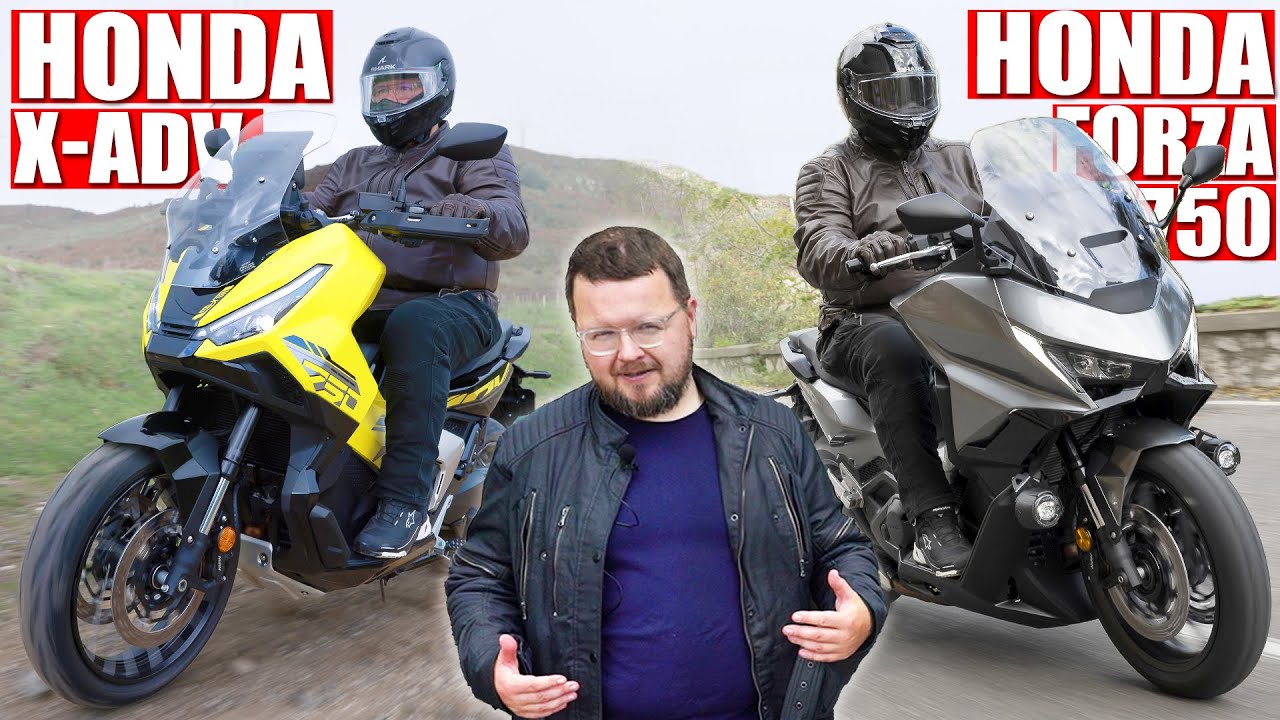 Honda X-ADV i Honda Forza 750. Test maxi skuterow na rok 2025.  Co się zmieniło, kt&oacute;ra dla kogo?