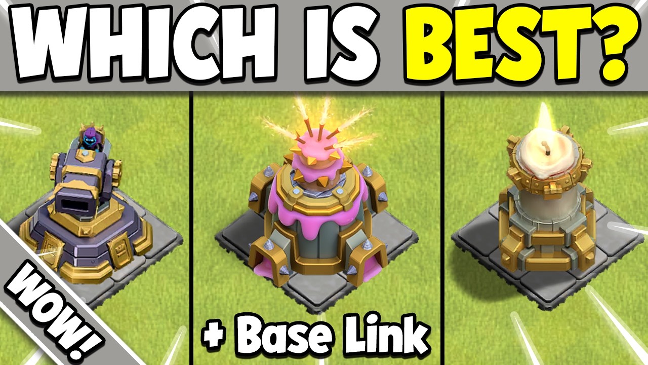 Which New Crafted Defense is BEST? TH18 Base Link INCLUDED! (Clash of Clans)