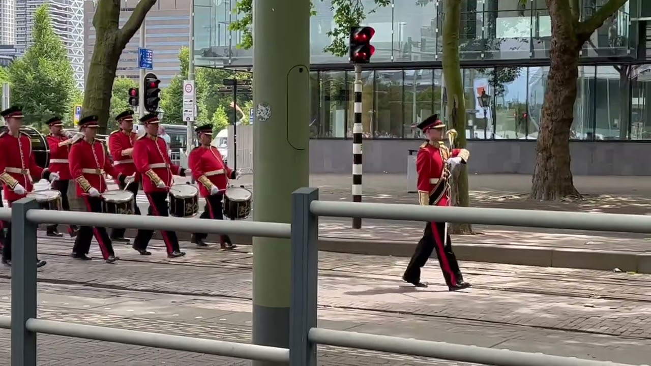 Veteranendag 2022 in Den Haag: Showkorps Wilhelmina