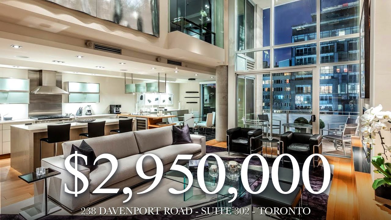 $2,950,000 - Bespoke Masterpiece Loft - 238 Davenport Road - Suite 302 - Toronto, Ontario
