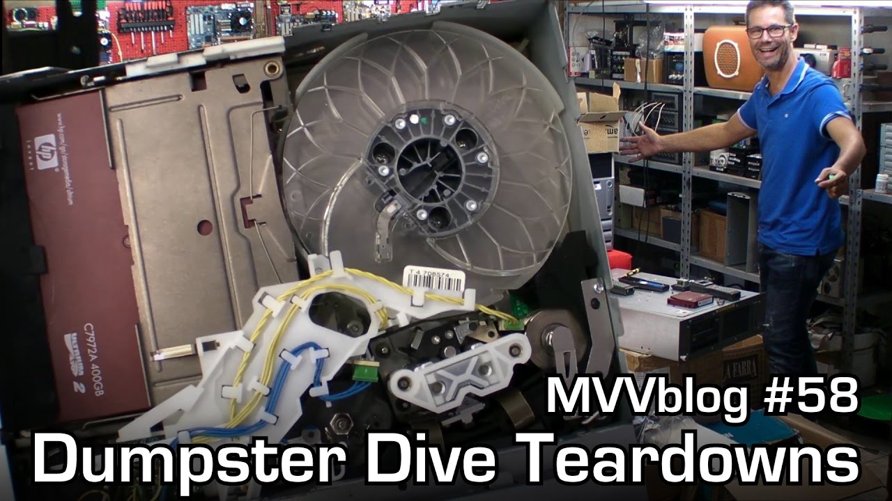 Dumpster Diving - HP Ultrium 460 Teardown