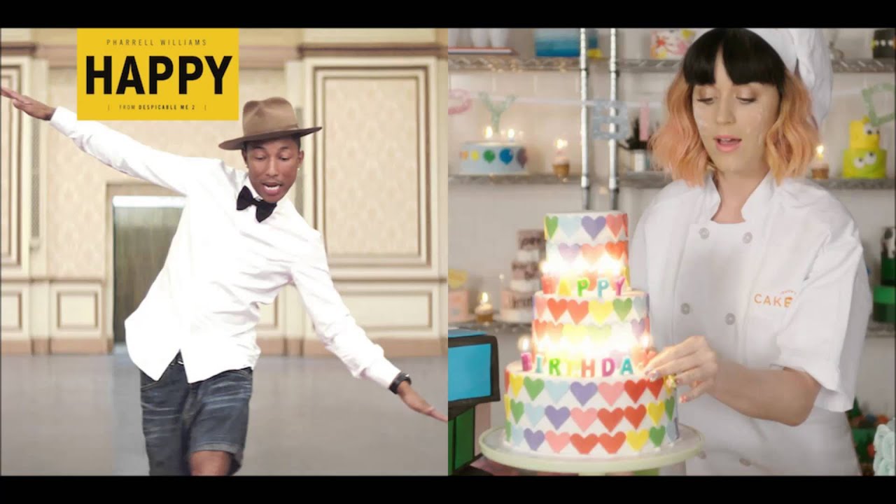 Katy Perry x Pharrell - Happy Birthday (Mashup)