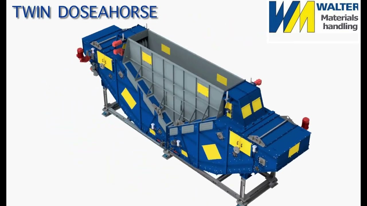 Dosing extractor TWIN DOSEAHORSE - Walter Materials handling - ATS Group
