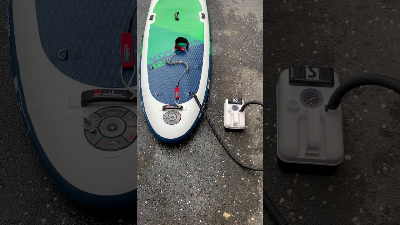 Connect Bravo GE 20-2 SUP pump to Red Paddleboard