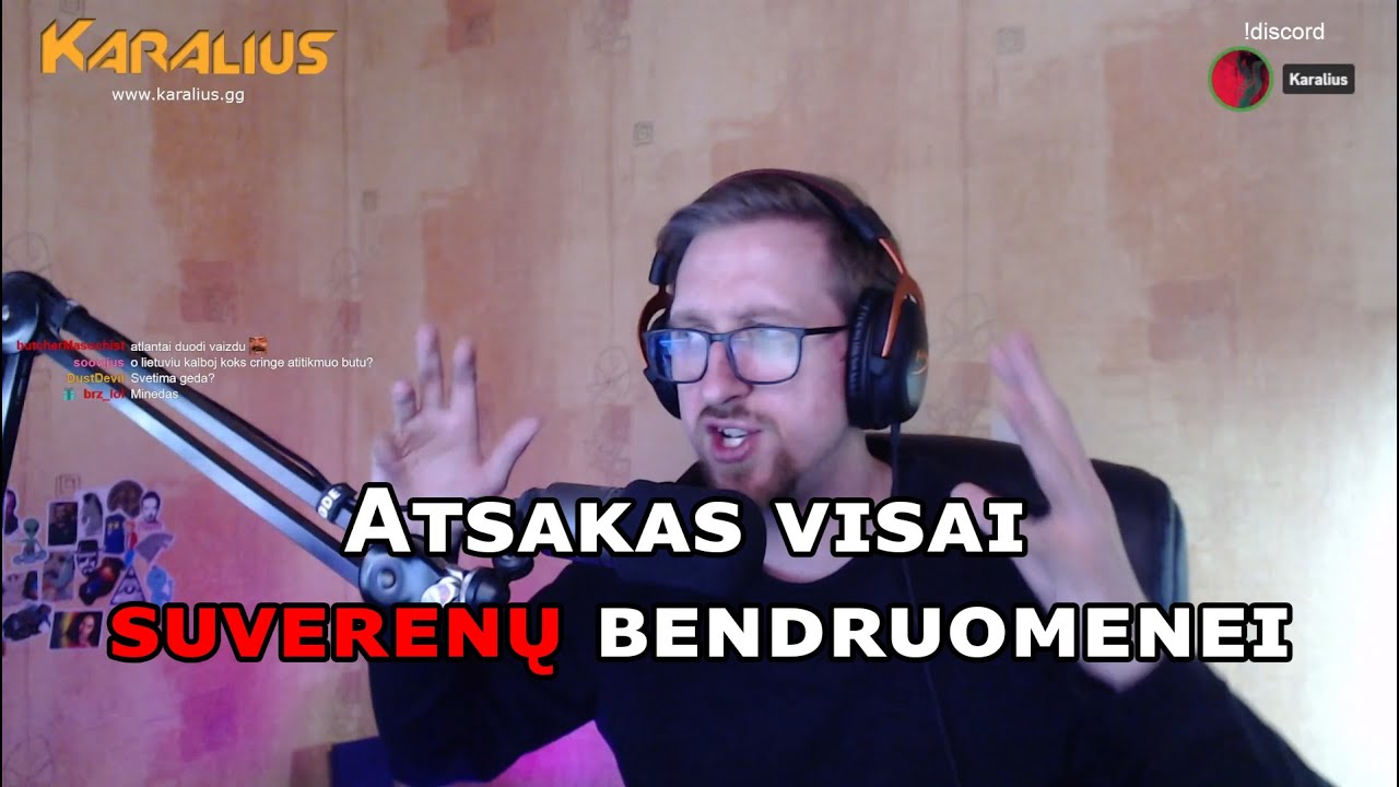 Atsakas visai suverenų bendruomenei. Kas yra suverenai?