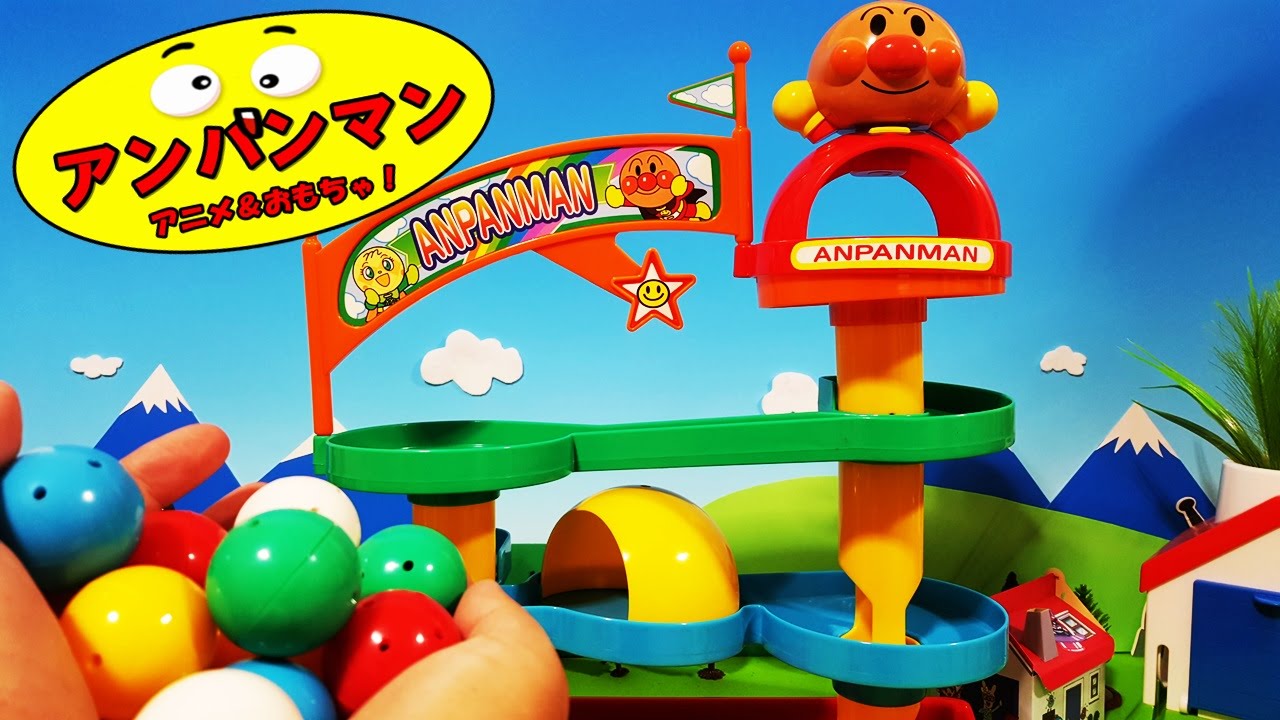 Анпанман аниме❤Игрушка ролик шарики также Коро Лин анимекидс аниме дети анимация анпанман игрушка