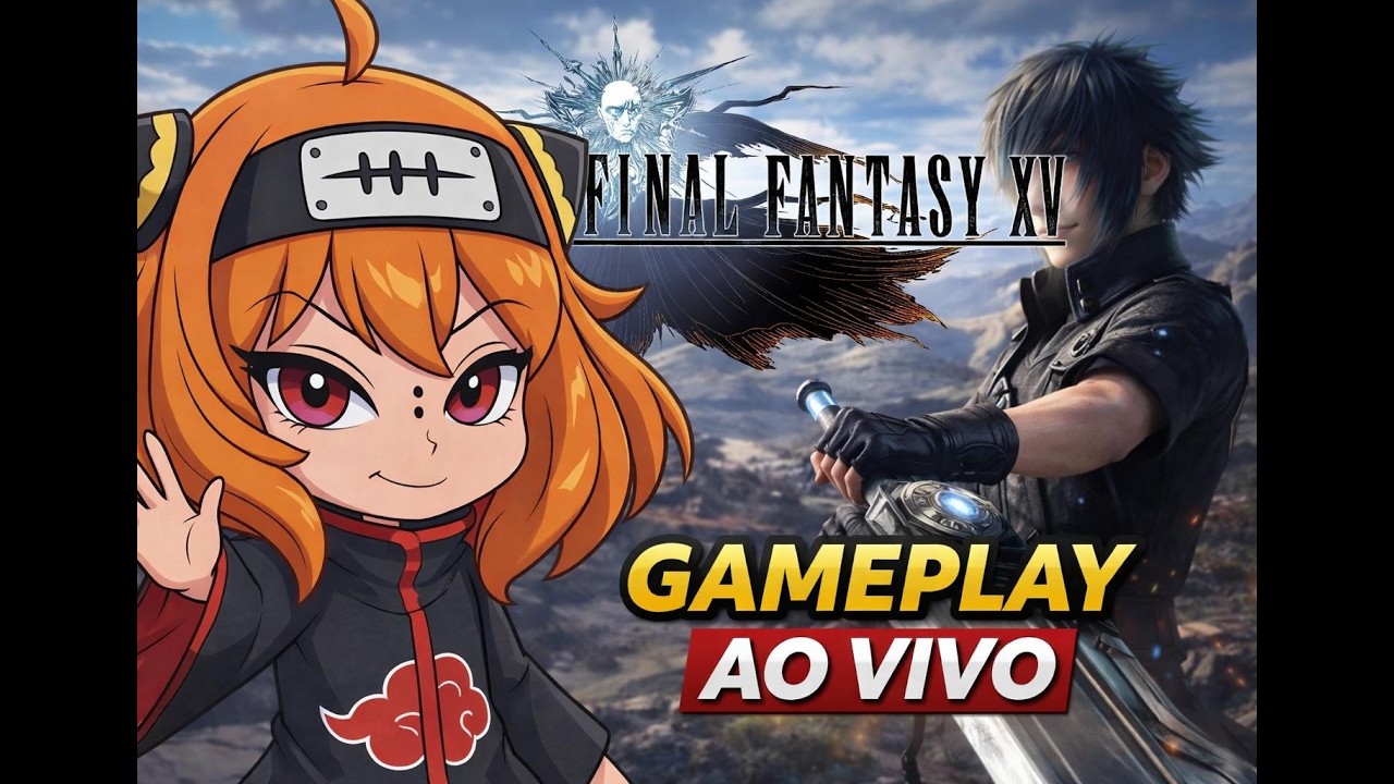 Explorando o mundo de Final Fantasy - vem pra live!