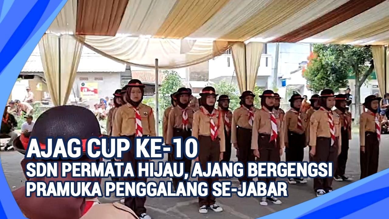 Ratusan Pramuka Padati Ajag Cup ke 10 Jabar 2026 di Kabupaten Bandung