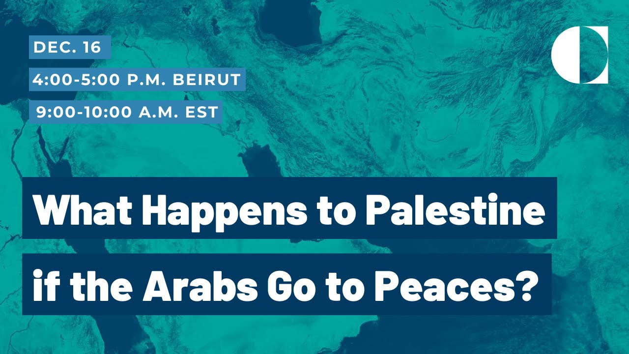 What Happens to Palestine if the Arabs Go to Peaces?