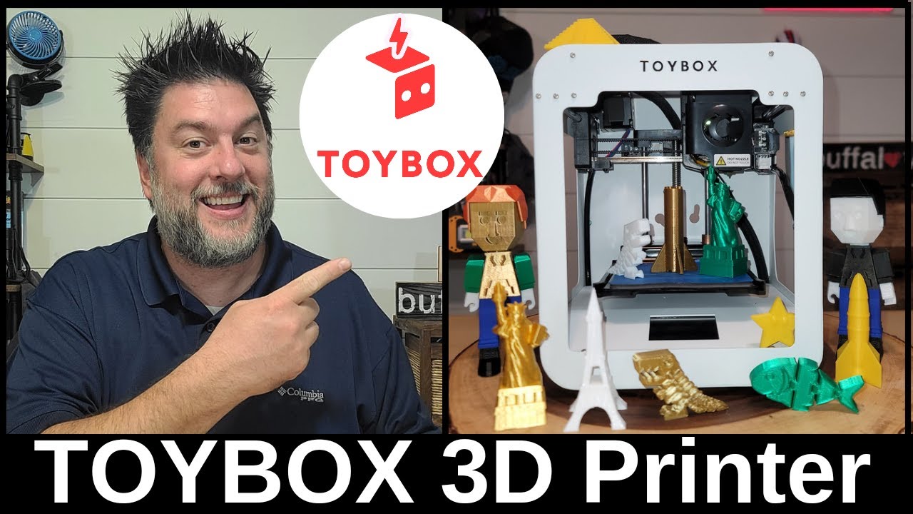 3D-принтер Toybox. Удобный для детей принтер для детских игрушек, управляемый одним касанием [544]