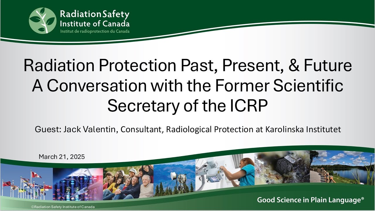 RP Past, Present, and Future: A Conversation with the Former Scientific Secretary of the ICRP