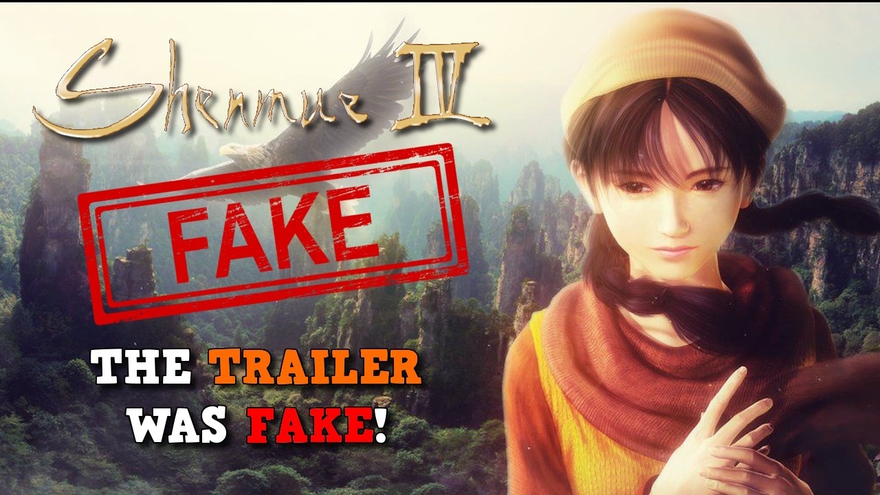 Трейлер Shenmue 4 РАСКРЫТ: YS Net ПОДТВЕРЖДАЕТ, что это фейк — намечается судебный иск!