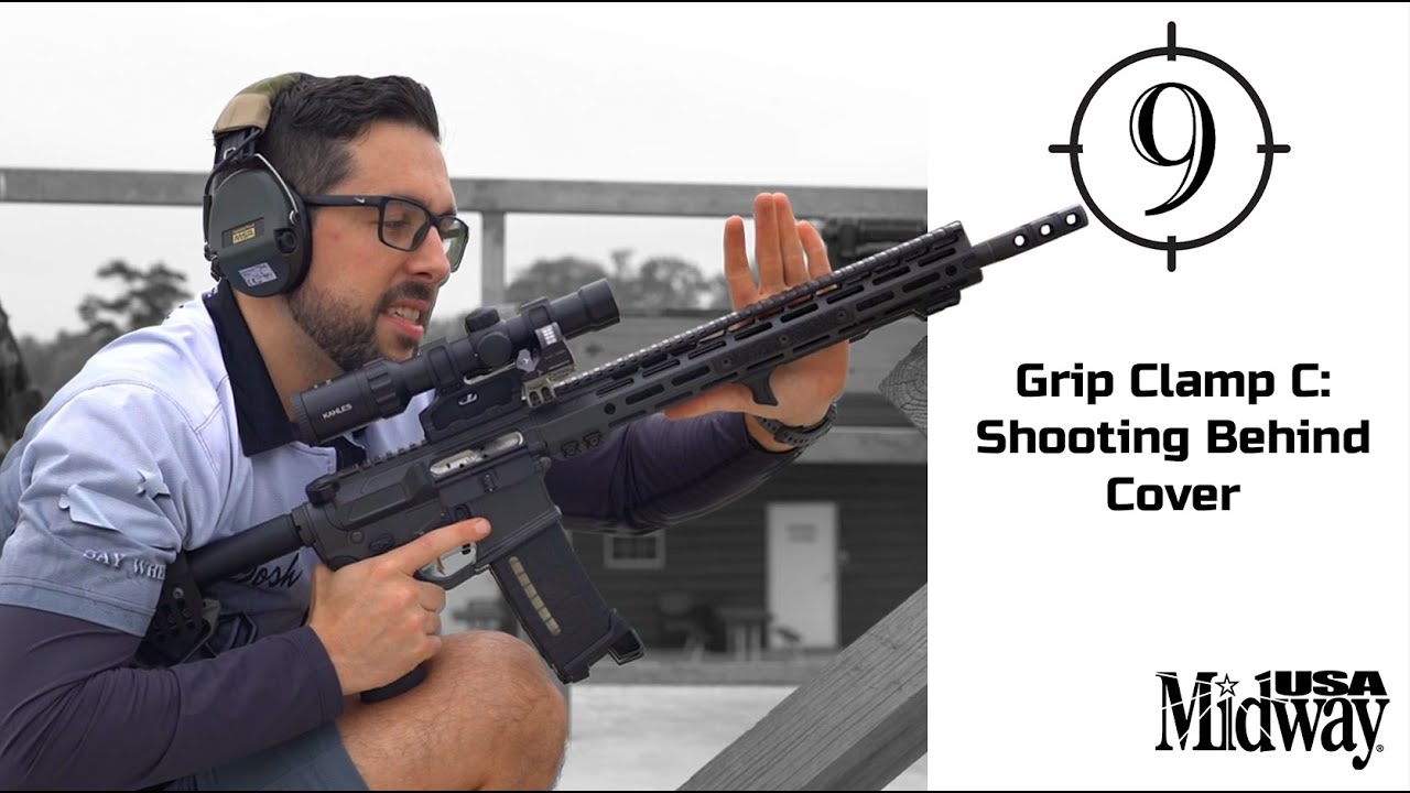 Grip Clamp C: Shooting Behind Cover | 9-Hole Reviews | MidwayUSA