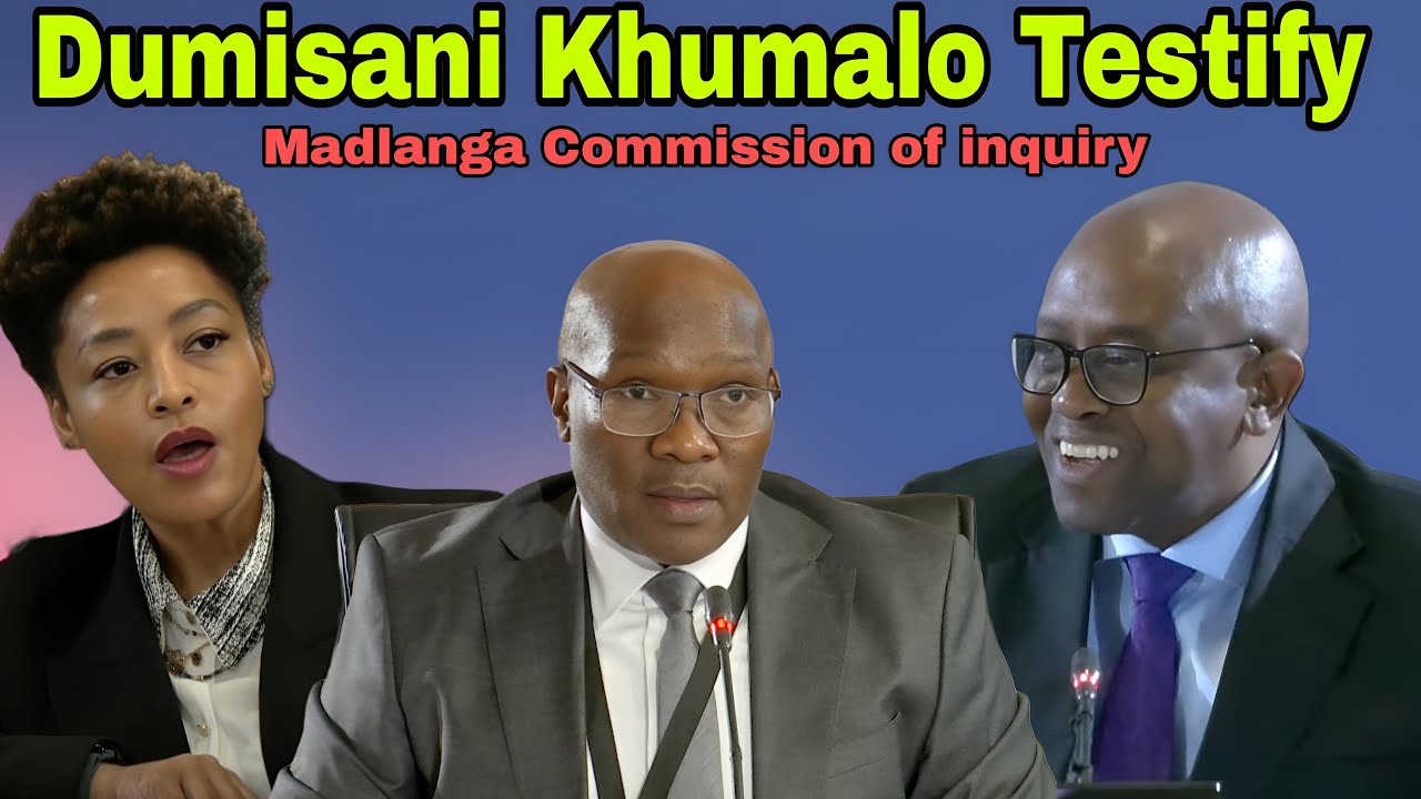Madlanga Commission of inquiry: Dumisani Khumalo Testify.