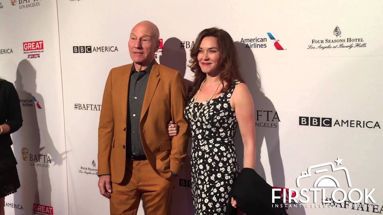 Patrick Stewart arriving at the BAFTA LA Awards Season Tea Party