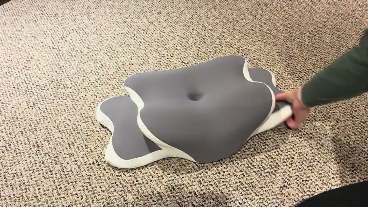 How This Ergo Pillow For Sleep Apnea and Neck Pain Actually WORKS