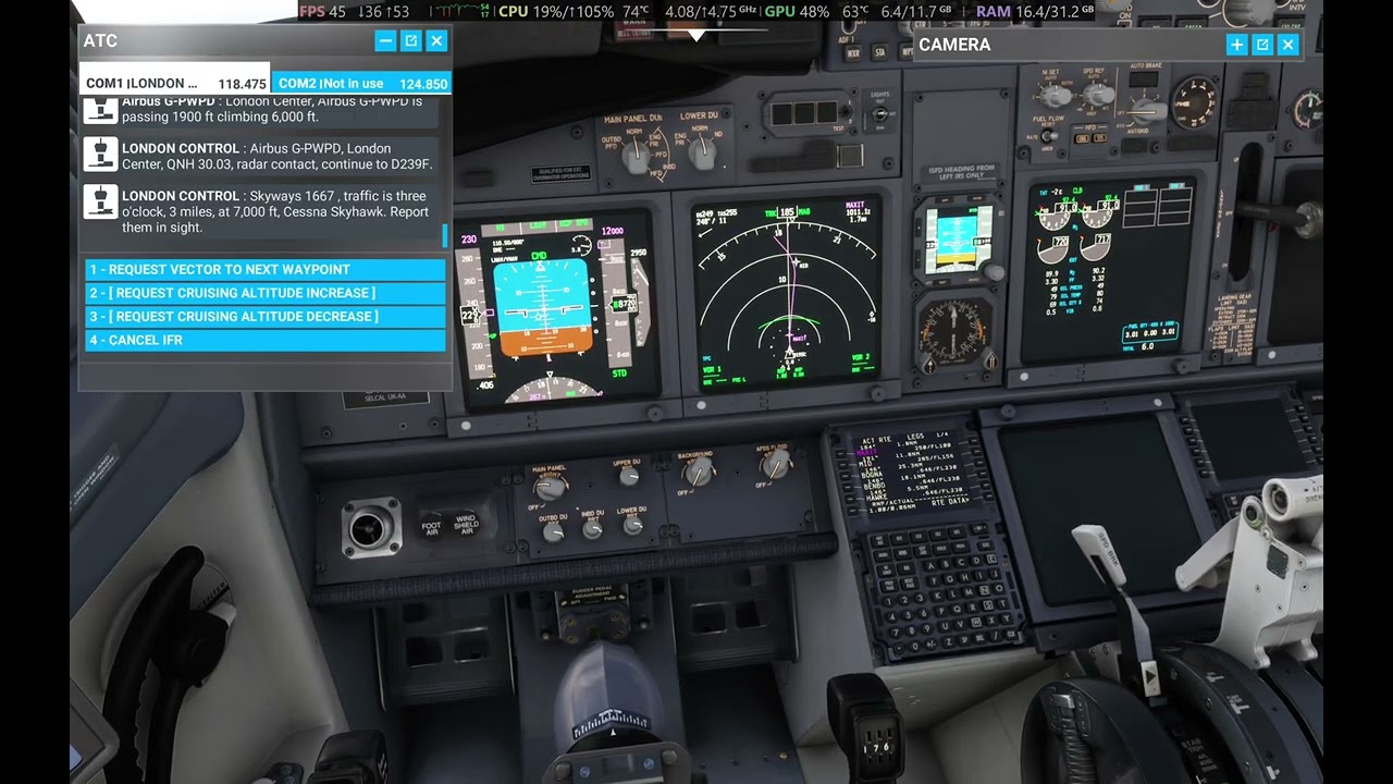 Microsoft Flight Simulator | Fly UK Ops | Boeing 737-800 - London Heathrow Runway 27L Taxi/Departure