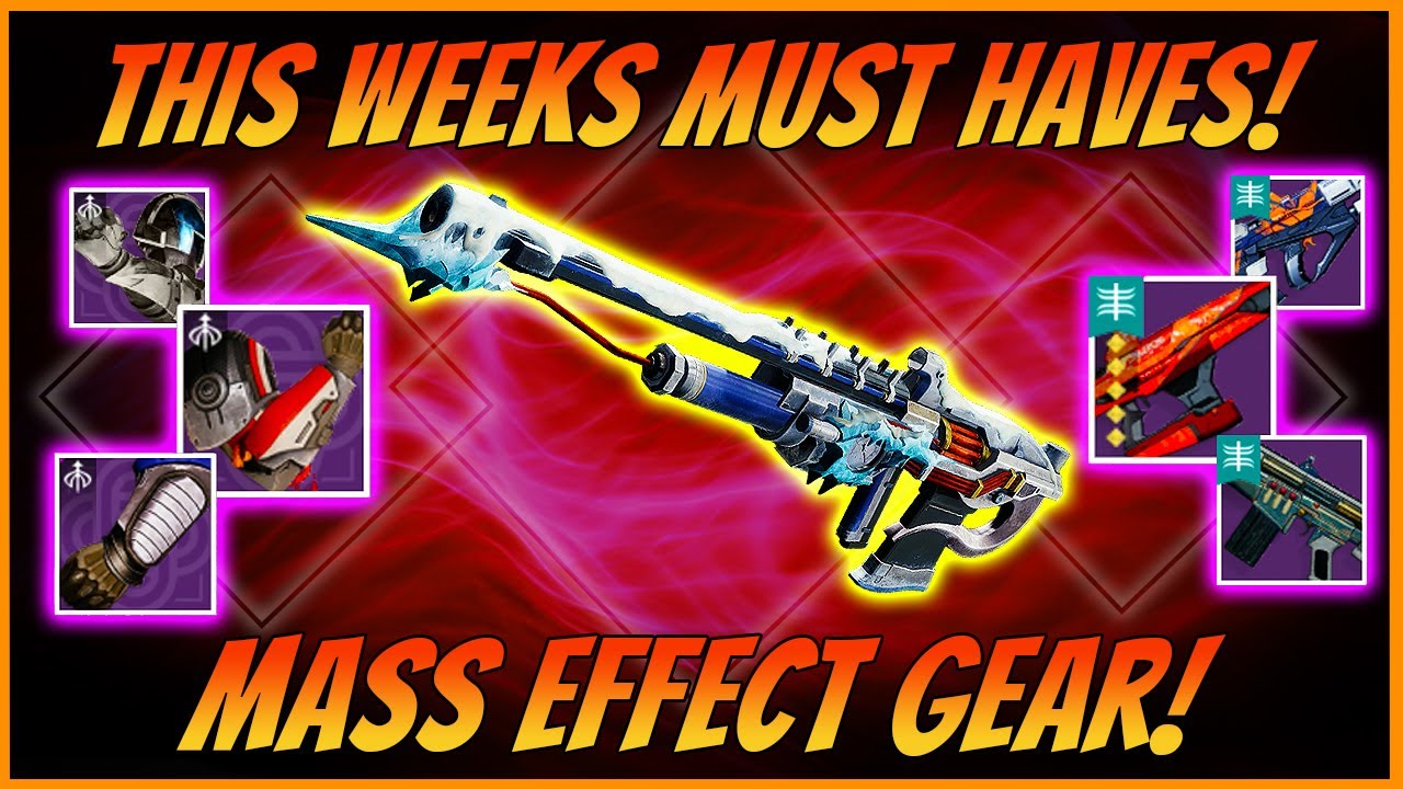 Destiny 2 Weekly Reset! Hot Vanguard Alert Weapons! Zavala's New Fusion! Mass Effect Bright Dust!