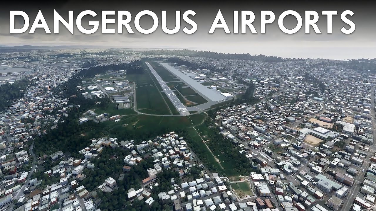 Microsoft Flight Simulator 2020 - Most Dangerous Airports and Landings