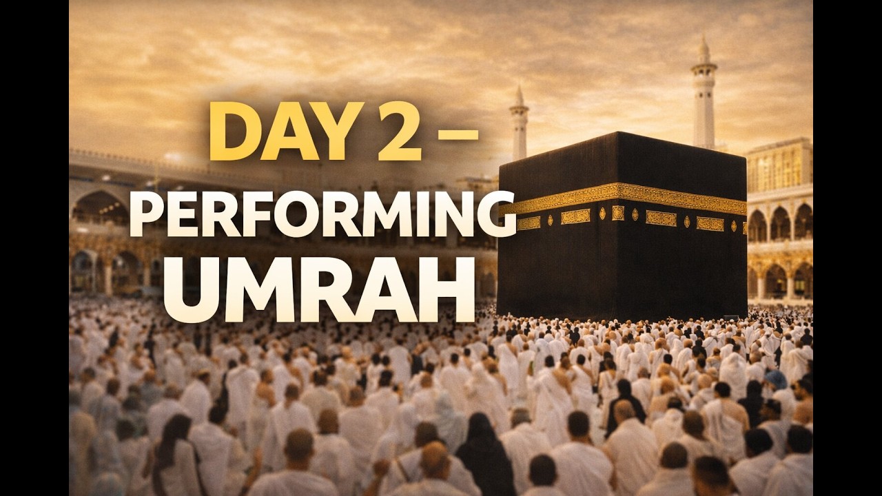Hajj 2025 Day 2 | Performing Umrah in Makkah