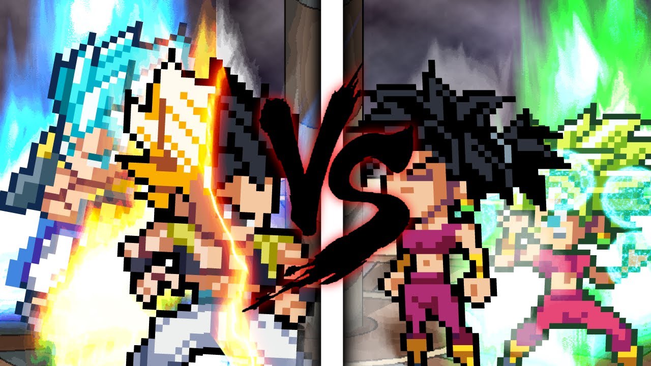 (+13) Gogeta VS Kefla - Short Sprite Animation