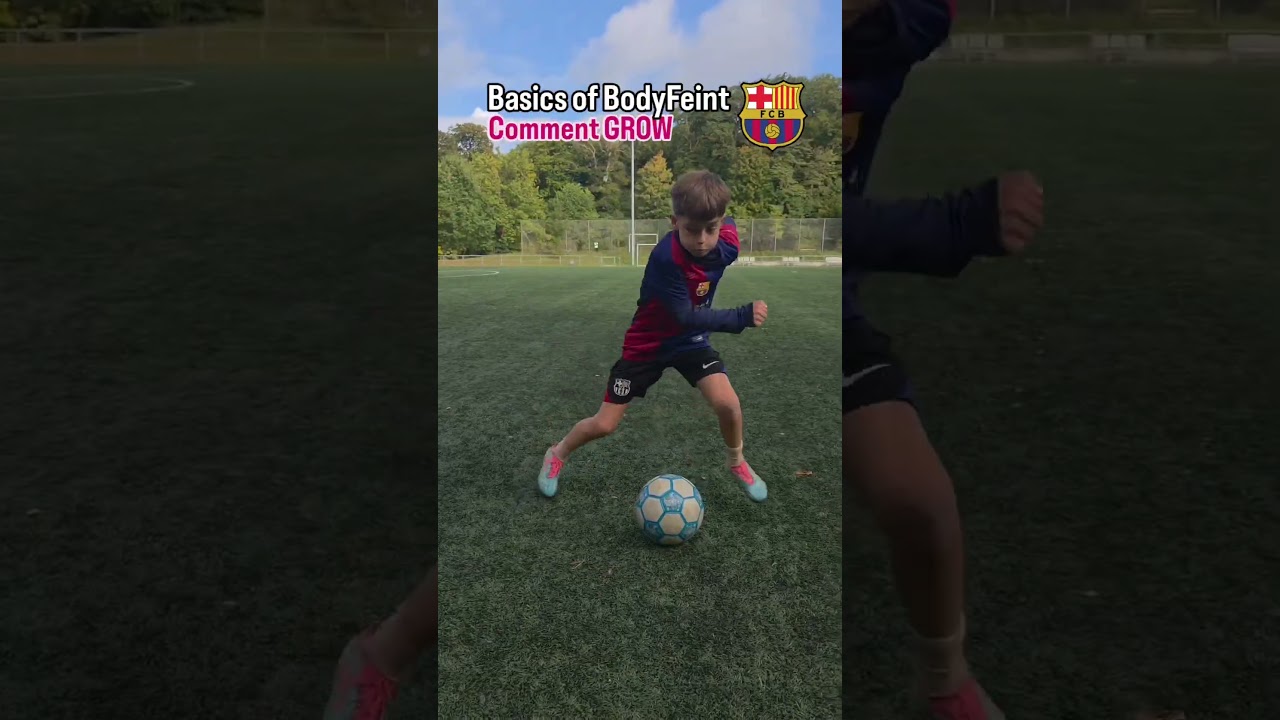 Basics of BodyFeint - Player of  Academy Barcelona - Coach Ahmadreza